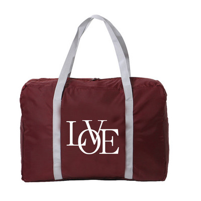Sklopiva putna torba Ženska vodootporna prijenosna torba za pohranu Unisex torba velikog kapaciteta HandleBag s tekstualnim uzorkom Dodaci za putovanja