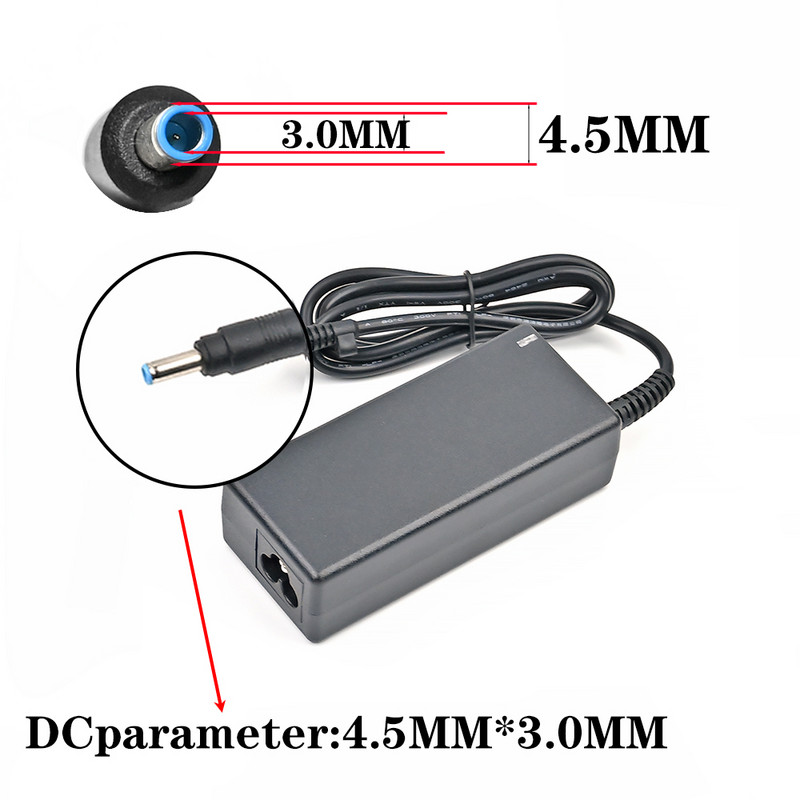 19,5 V 3,33 A 4,5*3,0 mm plavi vrh 65 W AC adapter punjač za laptop za HP Chromebook 11 G4 EE, 11 G5, 11 G5 EE, 14 G3 246 G4 248