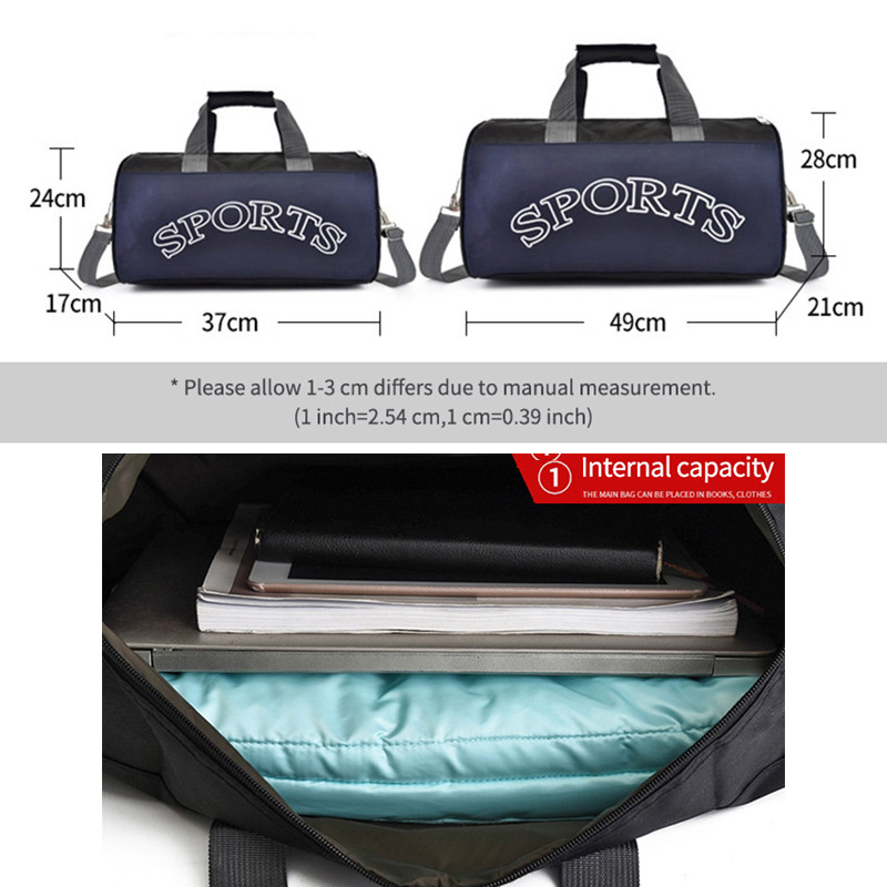 Unisex putna torba Oxford torbe na rame torba za prtljagu fitness sport prijenosne ručne torbe velikog kapaciteta torbe za vikend organizator XA320M