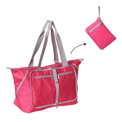 Uus ühevärviline kokkupandav reisikott Kaasaskantav pagasi kott välitingimustes kaasaskantav, suure mahutavusega reisil õlakott