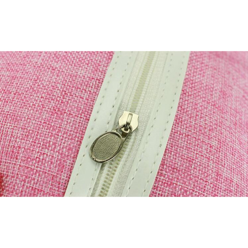 Lininis mados pakavimo kubeliai Kelioninis krepšys Didelės talpos krepšys Moteriškas sulankstomas krepšys Unisex Bagažo kelioninės rankinės 30 % NUOLAIDA T528