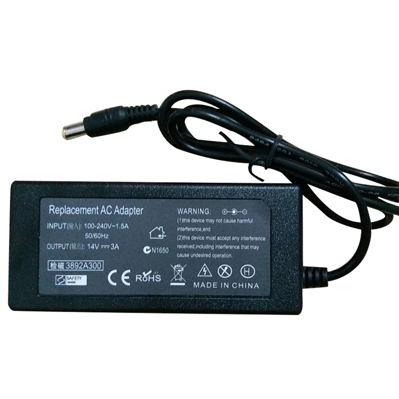 14V 3A AC adapter za napajanje za Samsung BX2431 P2270 P2570 P2770H S20A300B S23C570H