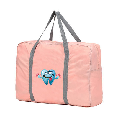 Sklopive putne torbe Ručne torbe Organizator za odjeću velikog kapaciteta Unisex Razvrstavanje prtljage Ženska torbica s motivom zuba Duffle Bag