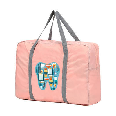 Sklopive putne torbe Ručne torbe Organizator za odjeću velikog kapaciteta Unisex Razvrstavanje prtljage Ženska torbica s motivom zuba Duffle Bag