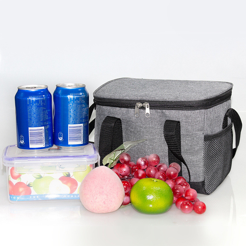 Φορητές γυναικείες αντρικές τσάντες αδιάβροχη μονωμένη τσάντα Κουτί ψυγείου Τετράγωνο φερμουάρ Travel Tote Πικ-νικ ώμου