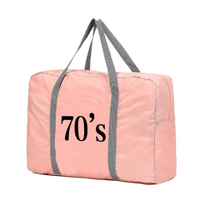 Sklopive putne torbe Ručne torbe Organizator za odjeću velikog kapaciteta Razvrstavanje prtljage Ženska torba za godine s printom