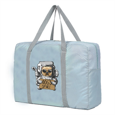 Τσάντα ταξιδιού μεγάλης χωρητικότητας Unisex Organizers Πτυσσόμενες τσάντες αποσκευών Τσάντες αποθήκευσης ρούχων Duffle Carry on Bags Σειρά Astronaut