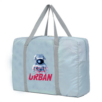 Τσάντα ταξιδιού μεγάλης χωρητικότητας Unisex Organizers Πτυσσόμενες τσάντες αποσκευών Τσάντες αποθήκευσης ρούχων Duffle Carry on Bags Σειρά Astronaut