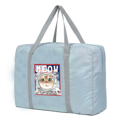 Τσάντα ταξιδιού μεγάλης χωρητικότητας Unisex Organizers Πτυσσόμενες τσάντες αποσκευών Τσάντες αποθήκευσης ρούχων Duffle Carry on Bags Σειρά Astronaut