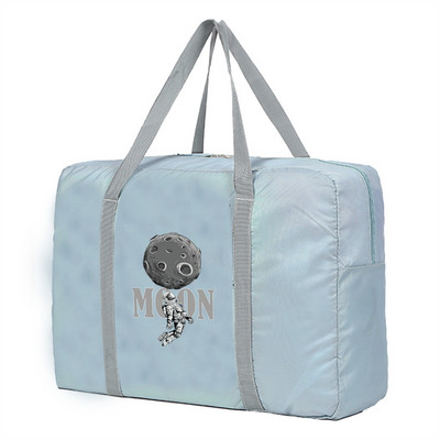 Τσάντα ταξιδιού μεγάλης χωρητικότητας Unisex Organizers Πτυσσόμενες τσάντες αποσκευών Τσάντες αποθήκευσης ρούχων Duffle Carry on Bags Σειρά Astronaut