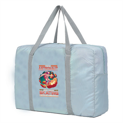 Τσάντα ταξιδιού μεγάλης χωρητικότητας Unisex Organizers Πτυσσόμενες τσάντες αποσκευών Τσάντες αποθήκευσης ρούχων Duffle Carry on Bags Σειρά Astronaut