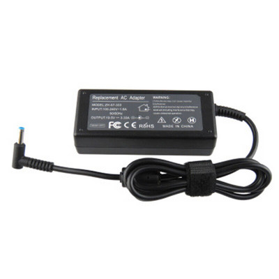 HP laptop töltő táphoz Kék hegyű AC hálózati adapter 740015-002 65W 3.33a 19.5V