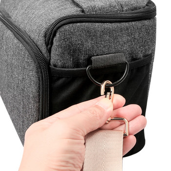Дълга каишка за чанта през рамо Плътен цвят, широка резервна каишка за чанти Найлонови женски пратеник Аксесоари Презрамки за чанти