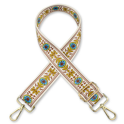 Curea de umăr din țesătură colorată pentru femei Accesorii pentru geantă pentru doamnă Curea de nailon pentru umăr lat, ajustabil, detașabil