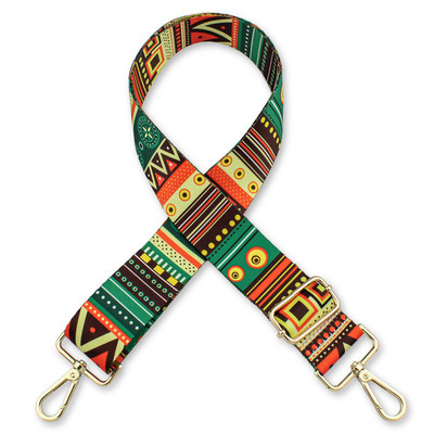 Curea de umăr din țesătură colorată pentru femei Accesorii pentru geantă pentru doamnă Curea de nailon pentru umăr lat, ajustabil, detașabil