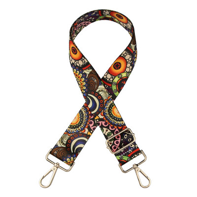 Curea de umăr din țesătură colorată pentru femei Accesorii pentru geantă pentru doamnă Curea de nailon pentru umăr lat, ajustabil, detașabil