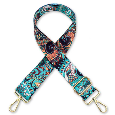 Curea de umăr din țesătură colorată pentru femei Accesorii pentru geantă pentru doamnă Curea de nailon pentru umăr lat, ajustabil, detașabil