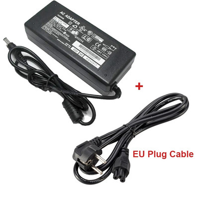AC adapter 15 V 6 A 90 W 6,3 x 3,0 mm za Toshiba Satellite A100-049 F20 F30 punjač za prijenosna računala + EU utikač Kabel za mrežnu bateriju Napajanje