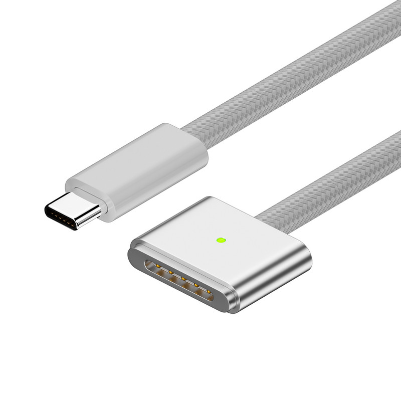 Za MacBook Air Pro A2442 A2485 A2681 PD 140W Quick Charge Kabel za punjenje Type-C u Magsafe3 Kabel za konverziju Magnetski adapter