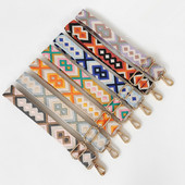 Curea pentru geantă în stil etnic de 130 cm, curea cu mâner pentru geantă pentru femei, detașabilă, reglabilă, bricolaj, genți de mână, accesorii, genți, curele