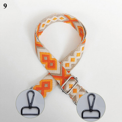 Curea pentru geantă în stil etnic de 130 cm, curea cu mâner pentru geantă pentru femei, detașabilă, reglabilă, bricolaj, genți de mână, accesorii, genți, curele