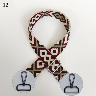 Curea pentru geantă în stil etnic de 130 cm, curea cu mâner pentru geantă pentru femei, detașabilă, reglabilă, bricolaj, genți de mână, accesorii, genți, curele