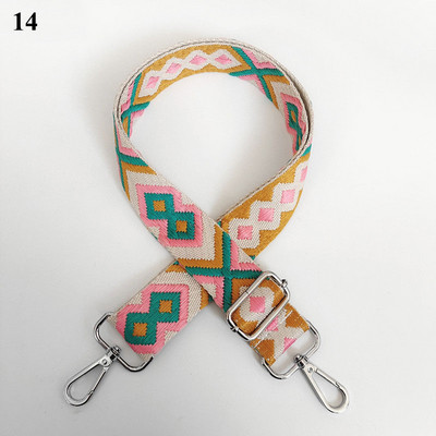 Curea pentru geantă în stil etnic de 130 cm, curea cu mâner pentru geantă pentru femei, detașabilă, reglabilă, bricolaj, genți de mână, accesorii, genți, curele