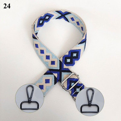 Curea pentru geantă în stil etnic de 130 cm, curea cu mâner pentru geantă pentru femei, detașabilă, reglabilă, bricolaj, genți de mână, accesorii, genți, curele