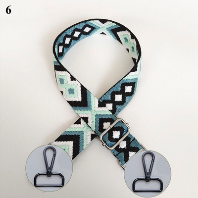 Curea pentru geantă în stil etnic de 130 cm, curea cu mâner pentru geantă pentru femei, detașabilă, reglabilă, bricolaj, genți de mână, accesorii, genți, curele