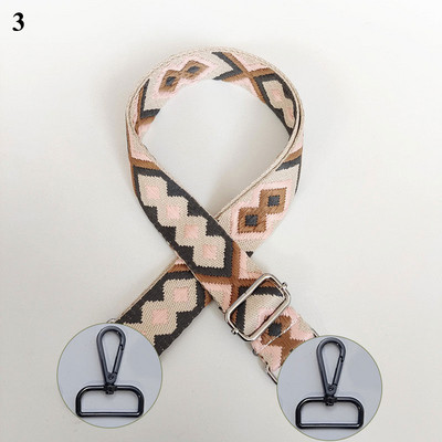 Curea pentru geantă în stil etnic de 130 cm, curea cu mâner pentru geantă pentru femei, detașabilă, reglabilă, bricolaj, genți de mână, accesorii, genți, curele