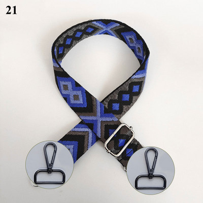 Curea pentru geantă în stil etnic de 130 cm, curea cu mâner pentru geantă pentru femei, detașabilă, reglabilă, bricolaj, genți de mână, accesorii, genți, curele