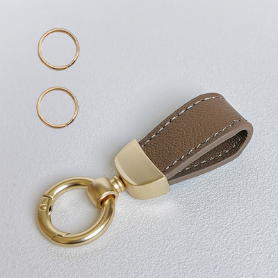 Individualizuotos raidės prancūziško avikailio automobilio raktų pakabukas moterims, subtilus odinis pakabukas, aukščiausios klasės raktų pakabukas Puikus odinis virvelinis raktų laikiklis