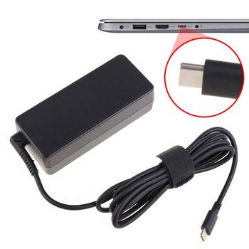 20V 2.25A 45W USB тип C AC захранващ адаптер Зарядно за Dell HP Lenovo Samsung Зарядно устройство за лаптоп UK/US/EU Plug