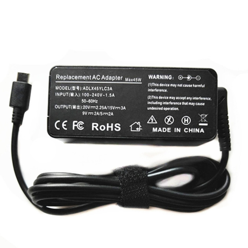 20V 2.25A 45W USB tip C AC adapter punjač za Dell HP Lenovo Samsung prijenosno računalo punjač UK/US/EU utikač