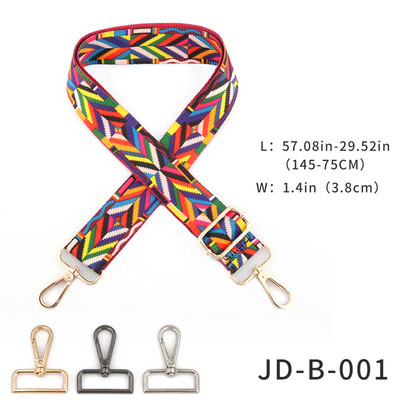 Käekoti rihmad Crossbody jaoks Reguleeritav kott Aksessuaarid Vöö koti tarvikud Käekotti rihm Lai nailonist õlakoti rihmad