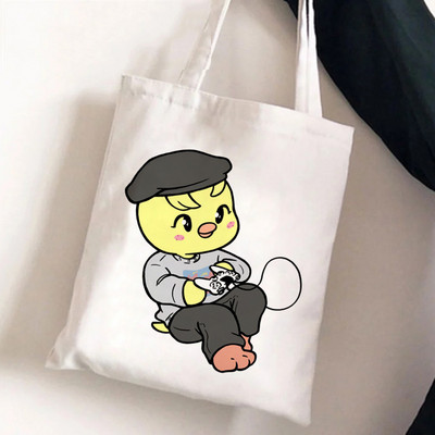 Stary Kids Skzoo Tote Bags pre ženy Prenosná nákupná taška Harajuku Street Style Plátenné kabelky Kawaii Roztomilá Bolsa Feminina