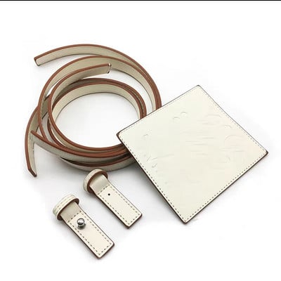 Kožni remen za torbu od brušene kože Ručno rađena torba Tkani set Visokokvalitetno dno torbe s hardverskim dodacima za DIY torbicu na rame