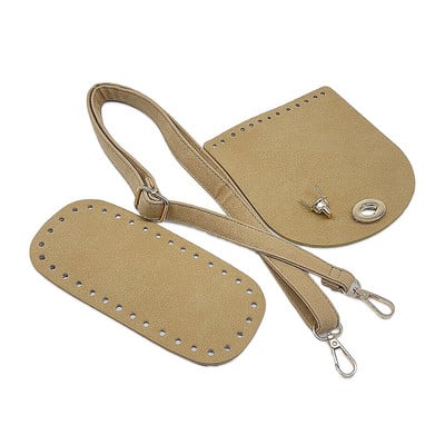 Kožni remen za torbu od brušene kože Ručno rađena torba Tkani set Visokokvalitetno dno torbe s hardverskim dodacima za DIY torbicu na rame