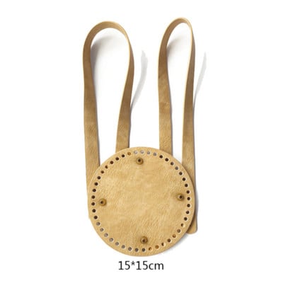 Kožni remen za torbu od brušene kože Ručno rađena torba Tkani set Visokokvalitetno dno torbe s hardverskim dodacima za DIY torbicu na rame