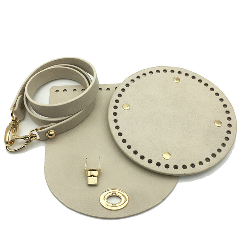 Kožni remen za torbu od brušene kože Ručno rađena torba Tkani set Visokokvalitetno dno torbe s hardverskim dodacima za DIY torbicu na rame