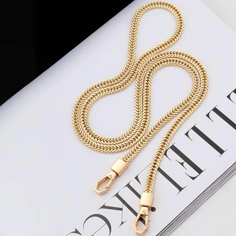 Lanac za torbicu - DIY zlatni/srebrni/pištolj Crni remen za torbicu 6 mm zamjenski lanac za torbicu Naramenice za torbicu na ramenu Lanac za ručku torbice za malu torbicu