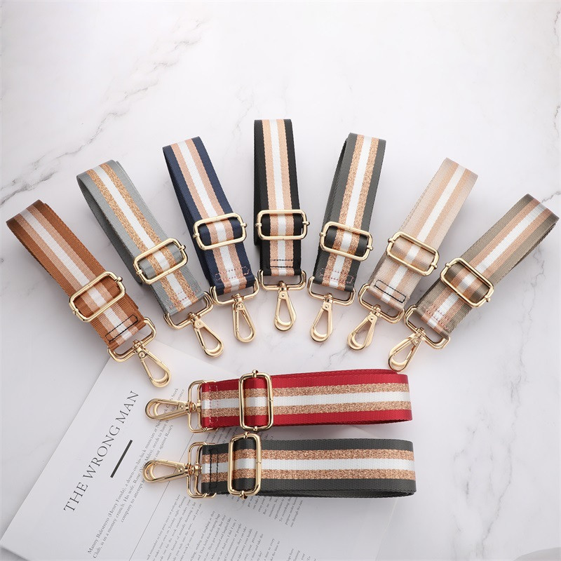 Curea pentru geantă cu mâner O Bag pentru femei, umăr detașabil, curcubeu, accesorii pentru geantă de mână, curele reglabile pentru geantă de mână încrucișată.