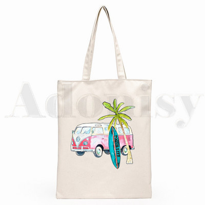 Pogue Life Outer Banks TV Ulzzang Graphic Hipster Cartoon Print Shopping Bags Djevojačka moda Casual Pacakge Ručna torba