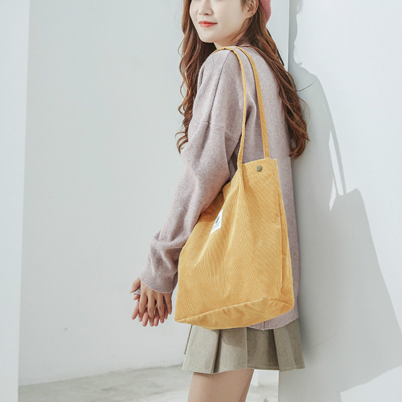 Torbe za žene Torba na rame od samta Torbe za kupnju za višekratnu upotrebu Ležerna torba Ženska torba za određeni broj