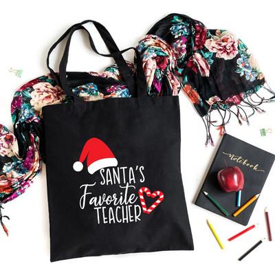 Ja sam učitelj Koja je tvoja supermoć Učiteljski život Platnena crna torba za kupovinu Višekratna torba za knjige Poklon torba