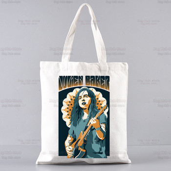 Mitski Singer Shopping Bag Women Canvas Be The Cowboy Tote Eco Bag Cartoon Bury Me At Makeout Creek Shopper Shopper Bags