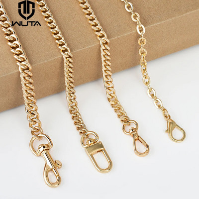 WUTA Handbag Metal Wallet Chain Shoulder Bag Chain Strap 120cm Without Fading DIY Extension Chains Replacement Strap Accessories
