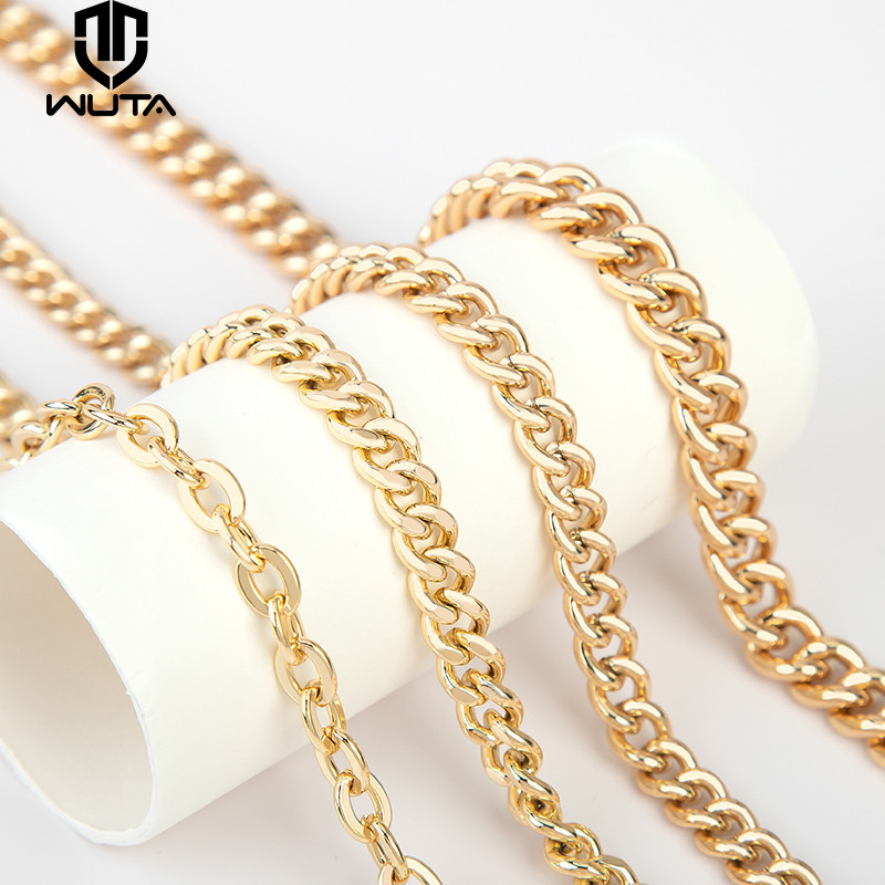 WUTA käekott metallist rahakott kett õlakott keti rihm 120 cm ilma pleekimiseta DIY pikendusketid asendusrihma tarvikud