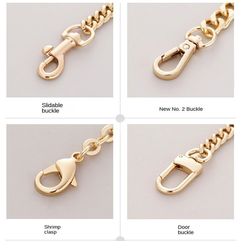 WUTA käekott metallist rahakott kett õlakott keti rihm 120 cm ilma pleekimiseta DIY pikendusketid asendusrihma tarvikud