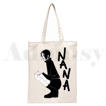 Nana Anime Γιαπωνέζικα Harajuku Manga Ren Honjo Τσάντες ώμου Casual Shopping Girls Handbag Γυναικεία Κομψή τσάντα από καμβά